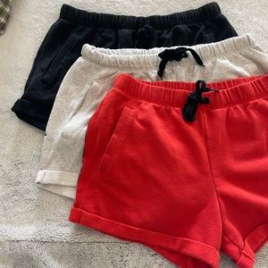 VS pink everyday lounge shorts lot - size large